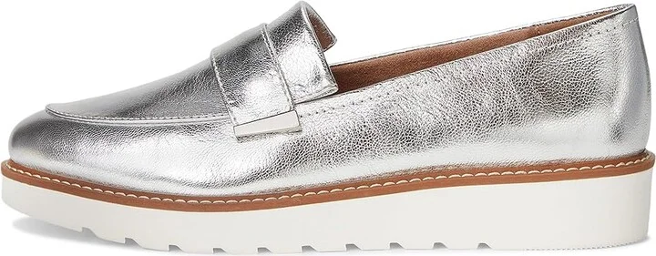 Naturalizer Adiline Women's Shoes Silver Leather : 12 M (B) - Image 6