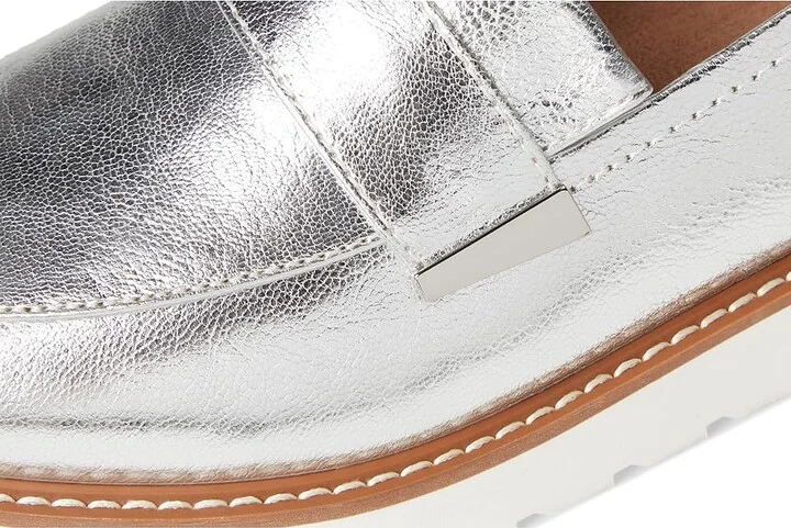 Naturalizer Adiline Women's Shoes Silver Leather : 12 M (B) - Image 7