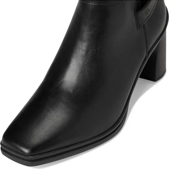 Naturalizer Aimee Weatherproof Bootie Women's Shoes Black Waterproof Leather : 9.5 M (B), Leather/Rubber/Textile - Image 2