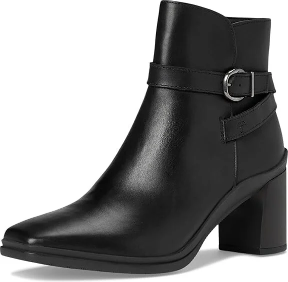 Naturalizer Aimee Weatherproof Bootie Women's Shoes Black Waterproof Leather : 9.5 M (B), Leather/Rubber/Textile - Image 5