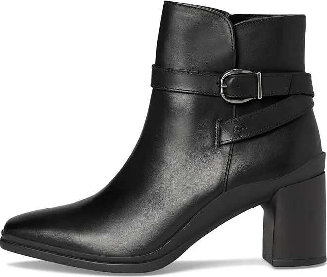 Naturalizer Aimee Weatherproof Bootie Women's Shoes Black Waterproof Leather : 9.5 M (B), Leather/Rubber/Textile - Image 6