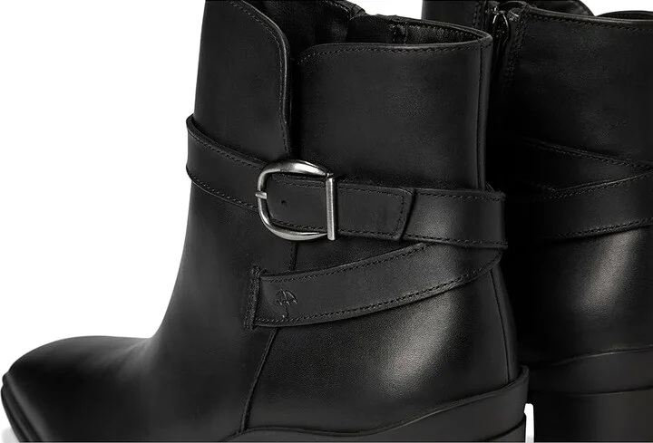 Naturalizer Aimee Weatherproof Bootie Women's Shoes Black Waterproof Leather : 9.5 M (B), Leather/Rubber/Textile - Image 7