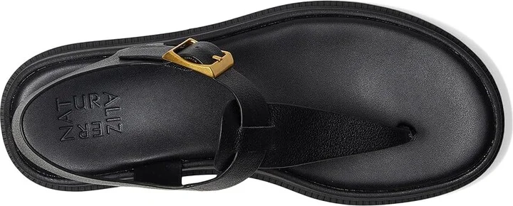 Naturalizer Alyssa High Women's Heels Black Faux Leather : 6.5 M (B), Synthetic - Image 2