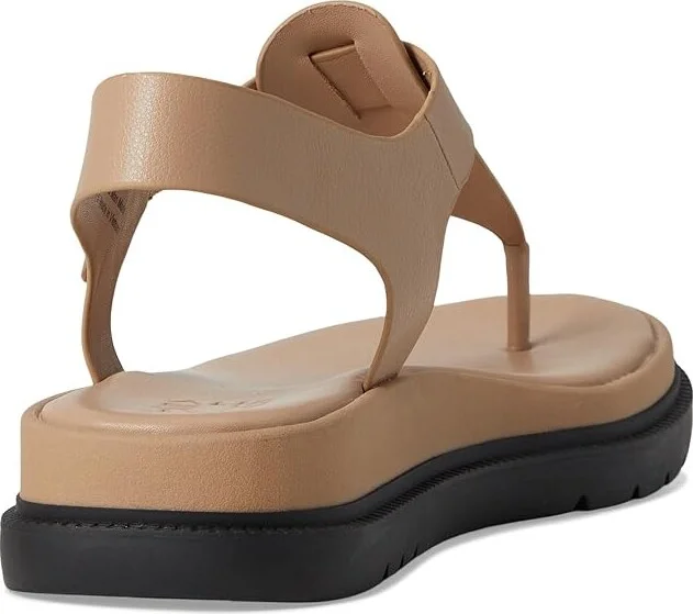 Naturalizer Alyssa High Women's Heels Tan Faux Leather : 7 W (C), Synthetic - Image 4