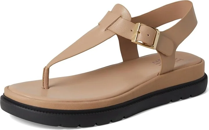 Naturalizer Alyssa High Women's Heels Tan Faux Leather : 7 W (C), Synthetic - Image 5