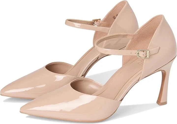 Naturalizer Amber High Women's Heels Vintage Mauve Patent Leather : 9 M (B)