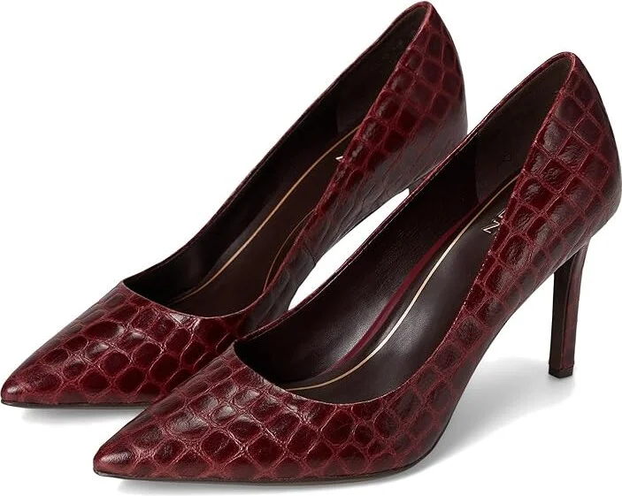 Naturalizer Anna Women's Shoes Cranberry : 10 W (C), Leather