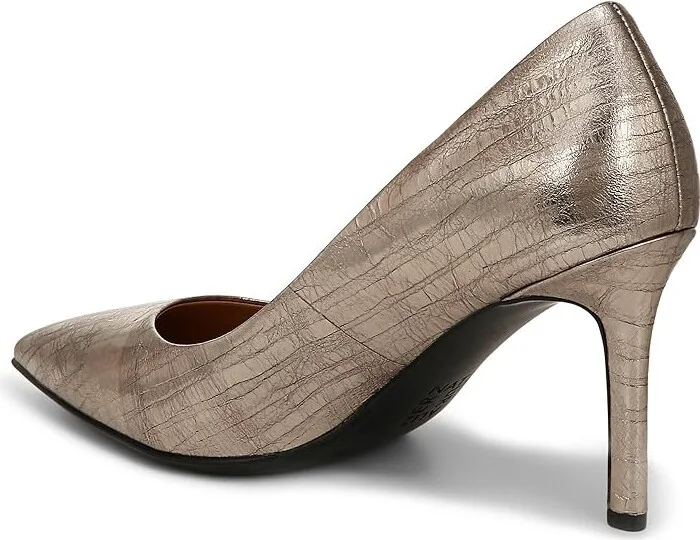 Naturalizer Anna Women's Shoes Graphite Pewter Leather : 10 M (B) - Image 4