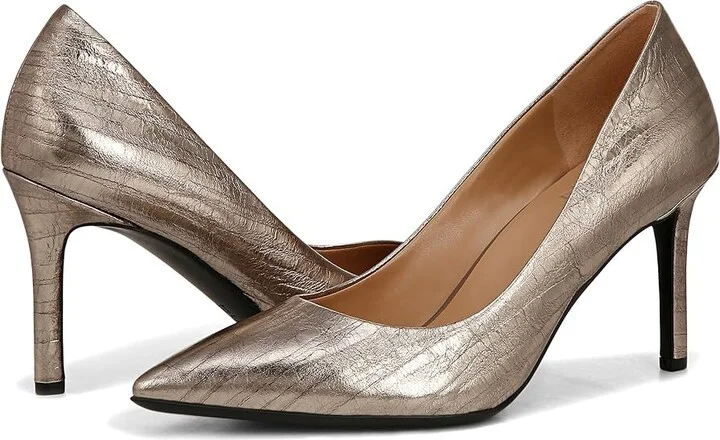 Naturalizer Anna Women's Shoes Graphite Pewter Leather : 10 M (B) - Image 5