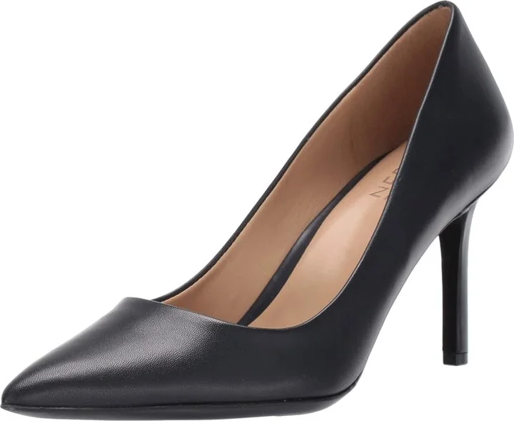 Naturalizer Anna Women's Shoes Inky Navy Leather : 9.5 W (C) - Image 2