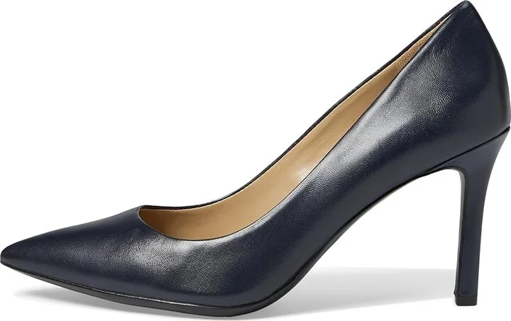 Naturalizer Anna Women's Shoes Inky Navy Leather : 9.5 W (C) - Image 7