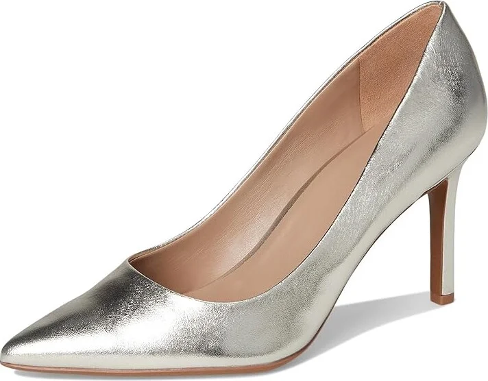 Naturalizer Anna Women's Shoes Silver Sand : 9 M (B), Leather - Image 5