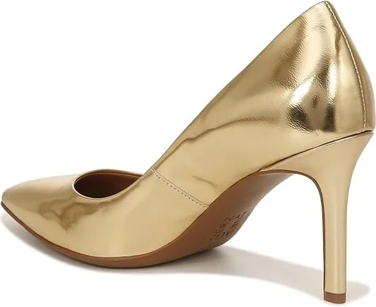 Naturalizer Anna Women's Shoes Warm Gold Leather : 9.5 W (C), Rubber/Leather - Image 4