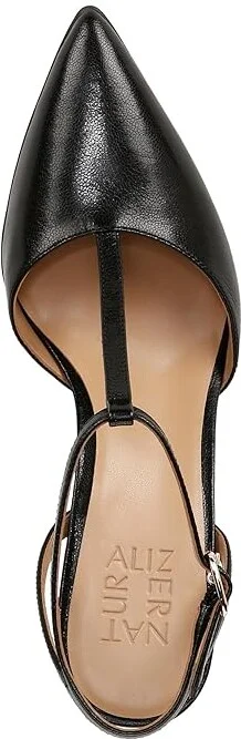 Naturalizer Astrid Women's Dress Sandals Black Leather : 9.5 W (C), Leather/Synthetic - Image 2