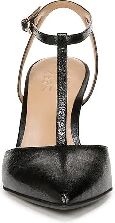 Naturalizer Astrid Women's Dress Sandals Black Leather : 9.5 W (C), Leather/Synthetic - Image 4