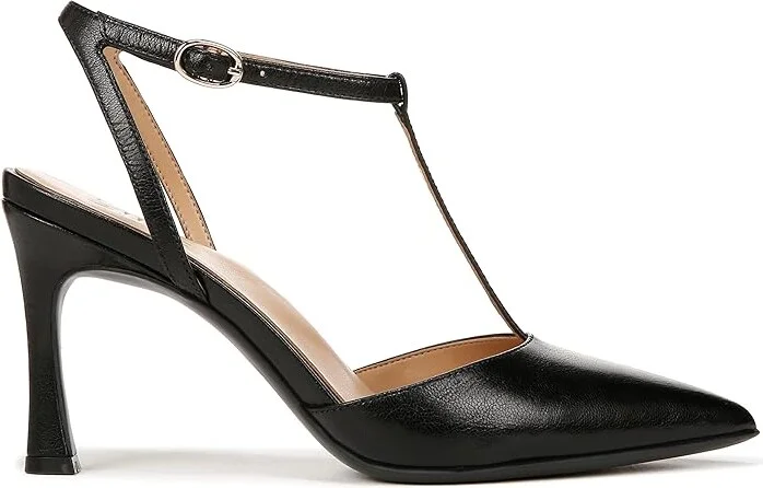 Naturalizer Astrid Women's Dress Sandals Black Leather : 9.5 W (C), Leather/Synthetic - Image 6