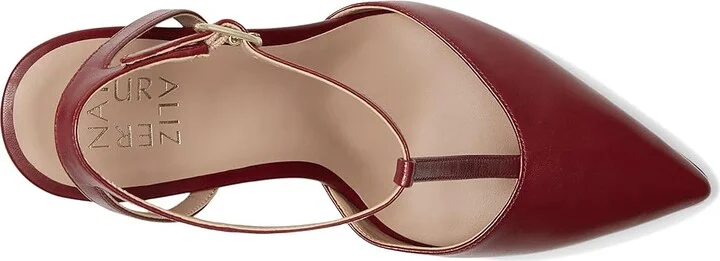 Naturalizer Astrid Women's Dress Sandals Cranberry Leather : 9 W (C), Leather/Synthetic - Image 2