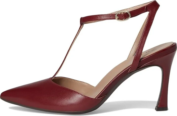 Naturalizer Astrid Women's Dress Sandals Cranberry Leather : 9 W (C), Leather/Synthetic - Image 6