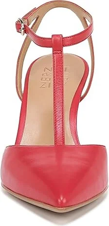 Naturalizer Astrid Women's Dress Sandals Crantini Red Leather : 9 W (C), Leather/Synthetic - Image 5