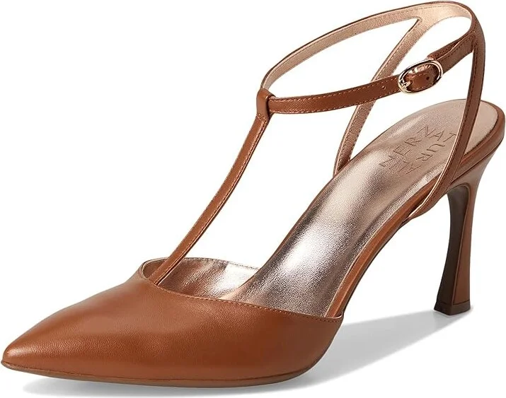 Naturalizer Astrid Women's Dress Sandals English Tea Leather : 9 N (AA), Leather/Synthetic - Image 5