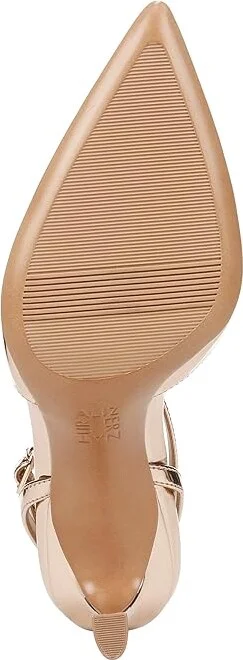 Naturalizer Astrid Women's Dress Sandals Rose Gold Faux Leather : 12 M (B), Leather/Synthetic - Image 3