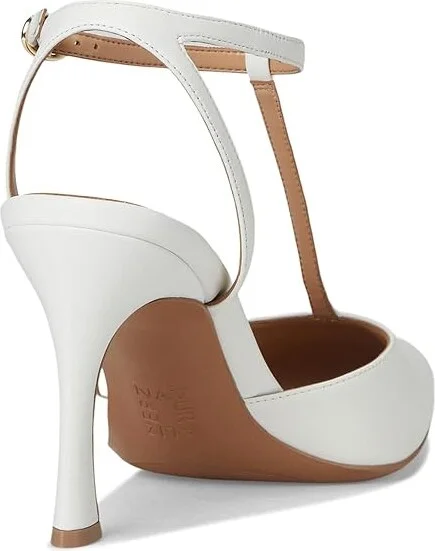 Naturalizer Astrid Women's Dress Sandals White Leather : 10 M (B), Leather/Synthetic - Image 4