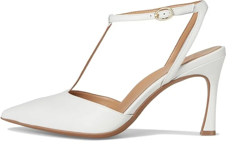 Naturalizer Astrid Women's Dress Sandals White Leather : 10 M (B), Leather/Synthetic - Image 6