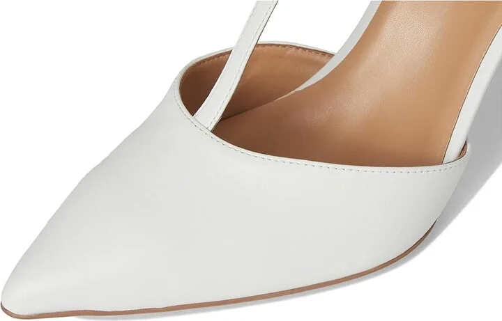 Naturalizer Astrid Women's Dress Sandals White Leather : 10 M (B), Leather/Synthetic - Image 7