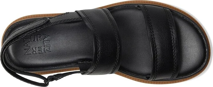 Naturalizer Attract Women's Wedge Shoes Black Faux Leather : 10.5 M (B), Synthetic - Image 2