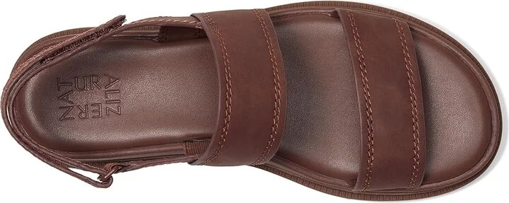 Naturalizer Attract Women's Wedge Shoes Cappuccino Brown Faux Leather : 9 M (B), Synthetic - Image 2