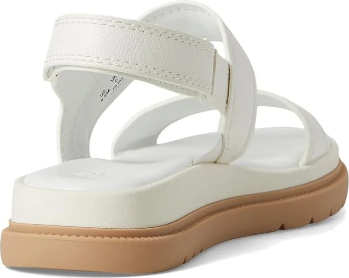 Naturalizer Attract Women's Wedge Shoes White Faux Leather : 10 M (B), Synthetic - Image 4