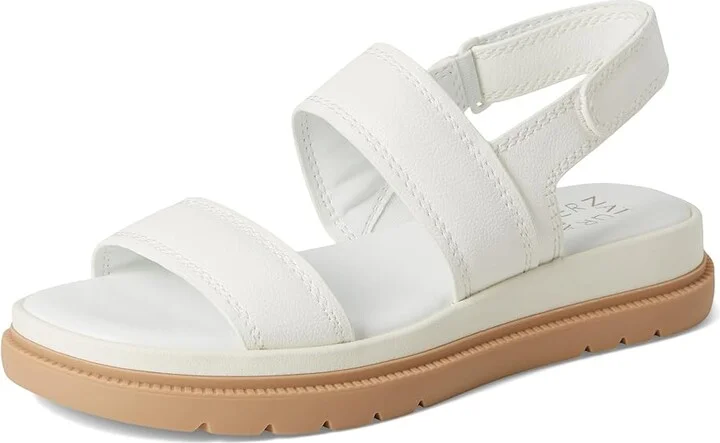 Naturalizer Attract Women's Wedge Shoes White Faux Leather : 10 M (B), Synthetic - Image 5
