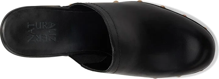 Naturalizer Bailey Women's Slippers Black Leather : 8 M (B), Leather/Suede - Image 2