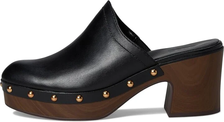 Naturalizer Bailey Women's Slippers Black Leather : 8 M (B), Leather/Suede - Image 6