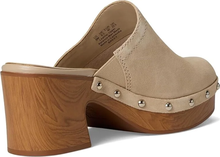 Naturalizer Bailey Women's Slippers Coastal Tan Suede : 9.5 M (B), Leather/Suede - Image 4