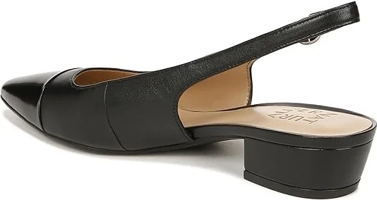 Naturalizer Banks-Sl Women's Shoes Black : 8.5 W (C), Leather - Image 4