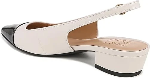 Naturalizer Banks-Sl Women's Shoes Satin Pearl Leather : 8.5 M (B) - Image 4