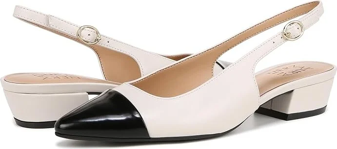 Naturalizer Banks-Sl Women's Shoes Satin Pearl Leather : 8.5 M (B)
