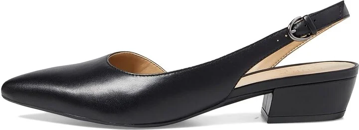 Naturalizer Banks Women's 1-2 inch heel Shoes Black Leather : 9.5 N (AA) - Image 7