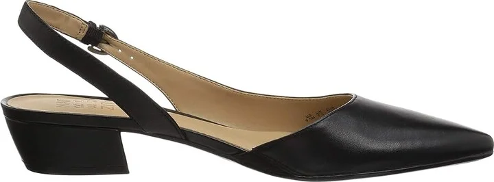 Naturalizer Banks Women's 1-2 inch heel Shoes Black Leather : 9.5 N (AA) - Image 8