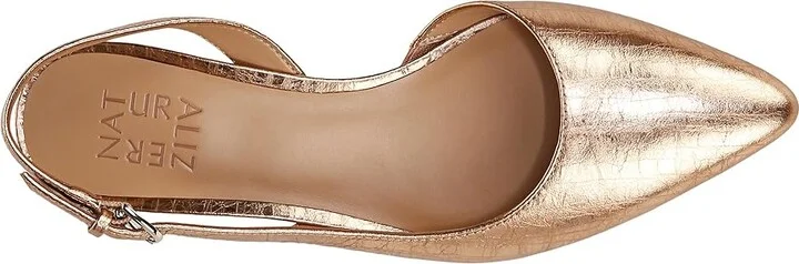 Naturalizer Banks Women's 1-2 inch heel Shoes Champagne Leather : 7.5 M (B) - Image 2