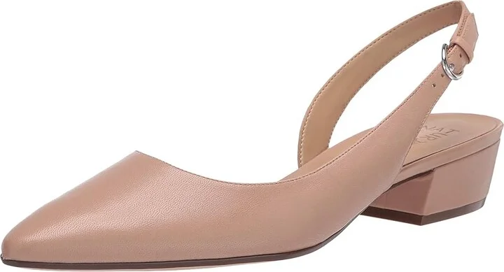 Naturalizer Banks Women's 1-2 inch heel Shoes Creme Brulee : 7 N (AA), Leather - Image 2