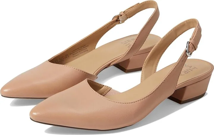 Naturalizer Banks Women's 1-2 inch heel Shoes Creme Brulee : 7 N (AA), Leather