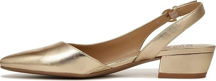 Naturalizer Banks Women's 1-2 inch heel Shoes Dark Gold Lizard Leather : 9.5 W (C) - Image 6