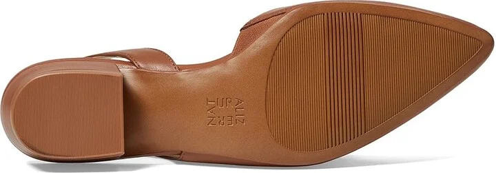 Naturalizer Banks Women's 1-2 inch heel Shoes English Tea Brown Leather : 9.5 W (C) - Image 3