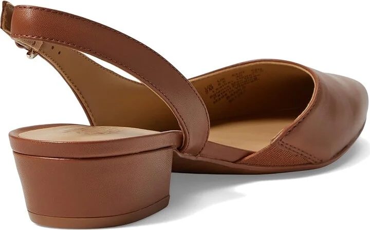 Naturalizer Banks Women's 1-2 inch heel Shoes English Tea Brown Leather : 9.5 W (C) - Image 4