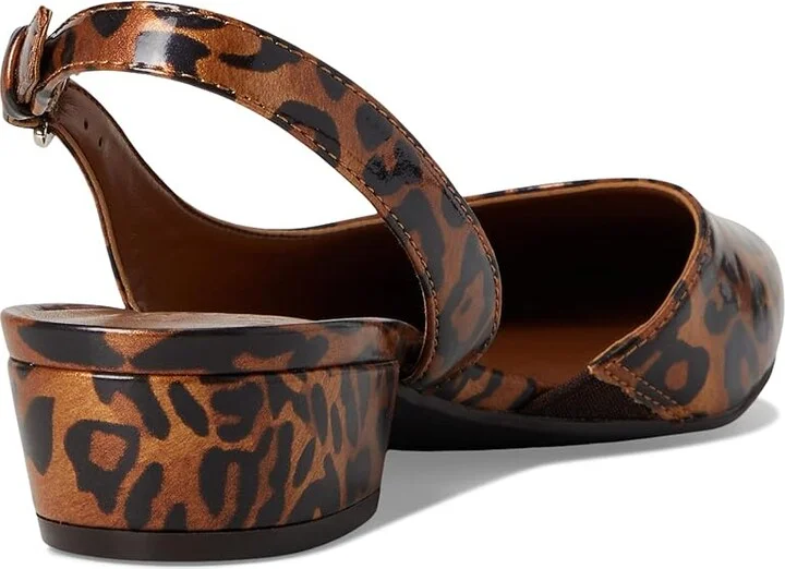 Naturalizer Banks Women's 1-2 inch heel Shoes Leopard Print Faux Leather : 11 M (B) - Image 4