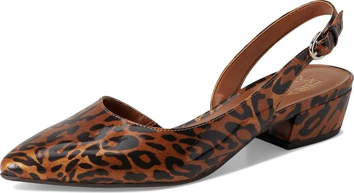 Naturalizer Banks Women's 1-2 inch heel Shoes Leopard Print Faux Leather : 11 M (B) - Image 5