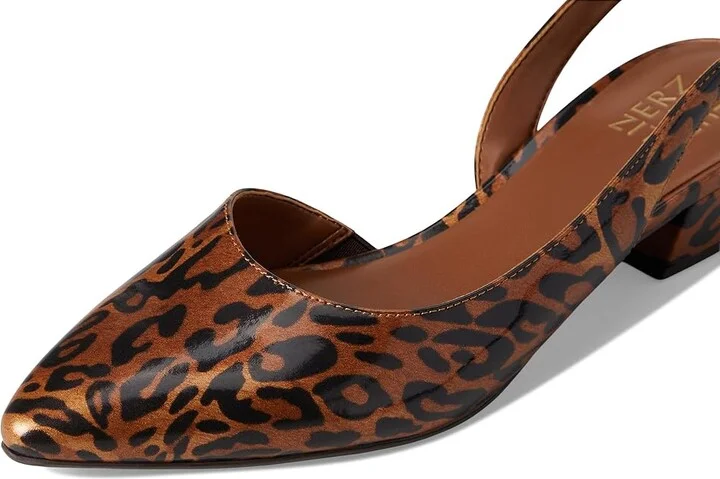 Naturalizer Banks Women's 1-2 inch heel Shoes Leopard Print Faux Leather : 11 M (B) - Image 7