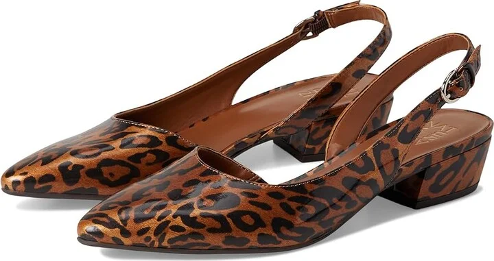 Naturalizer Banks Women's 1-2 inch heel Shoes Leopard Print Faux Leather : 11 M (B)